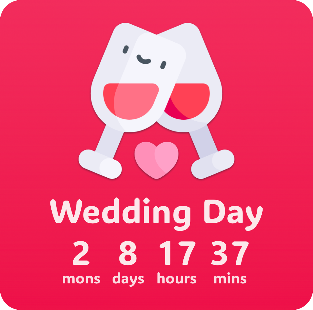 countdown widget for iPhone