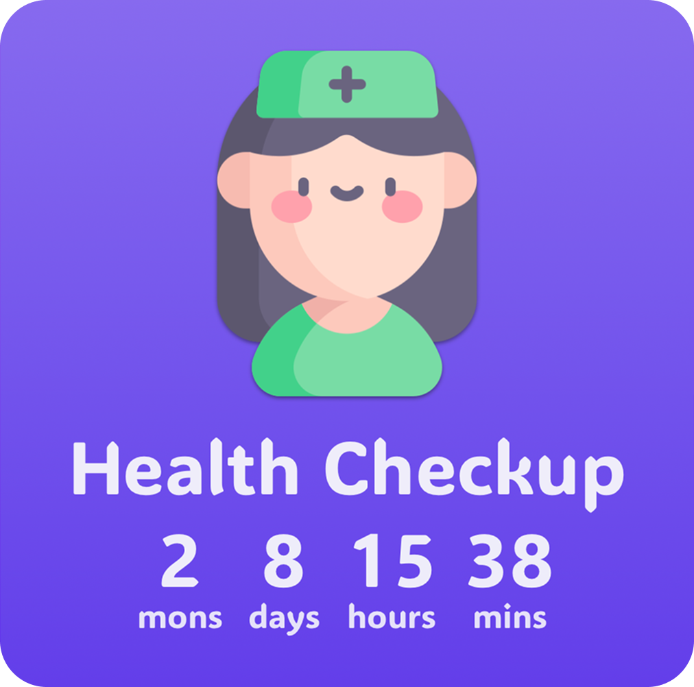 countdown widget for iPhone